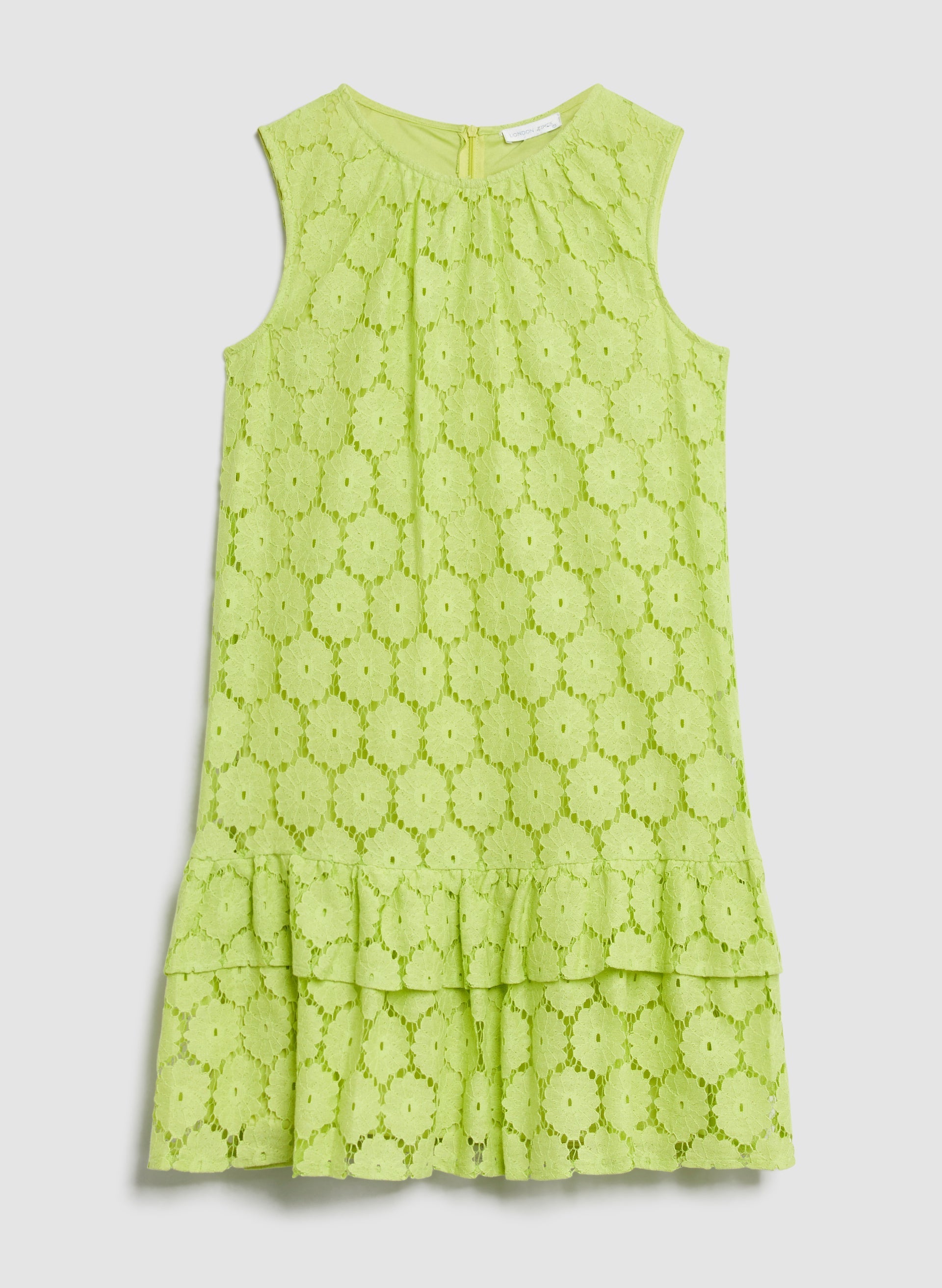 Ruffle Detail Halter Neck Dress