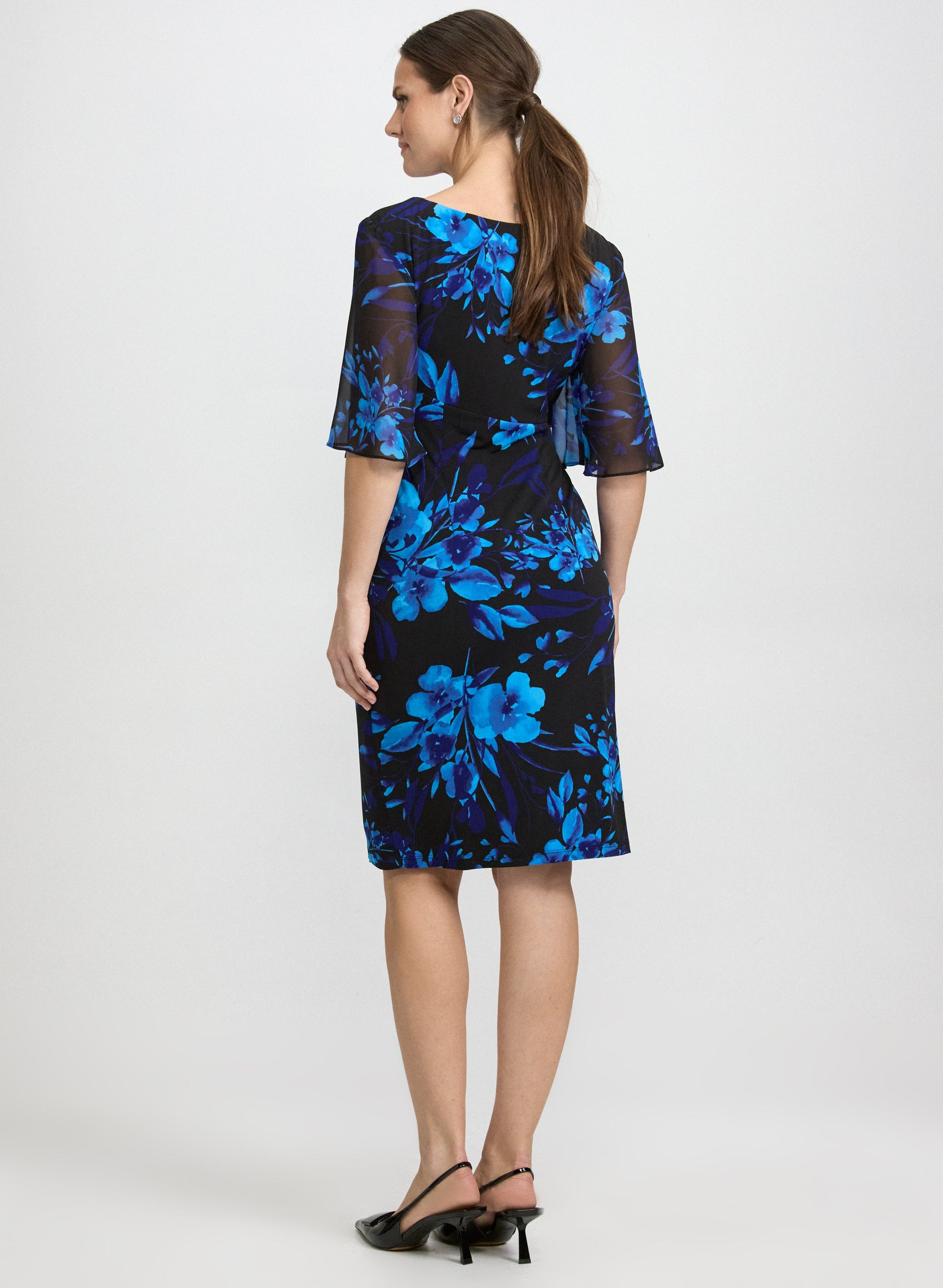 Floral Chiffon Dress