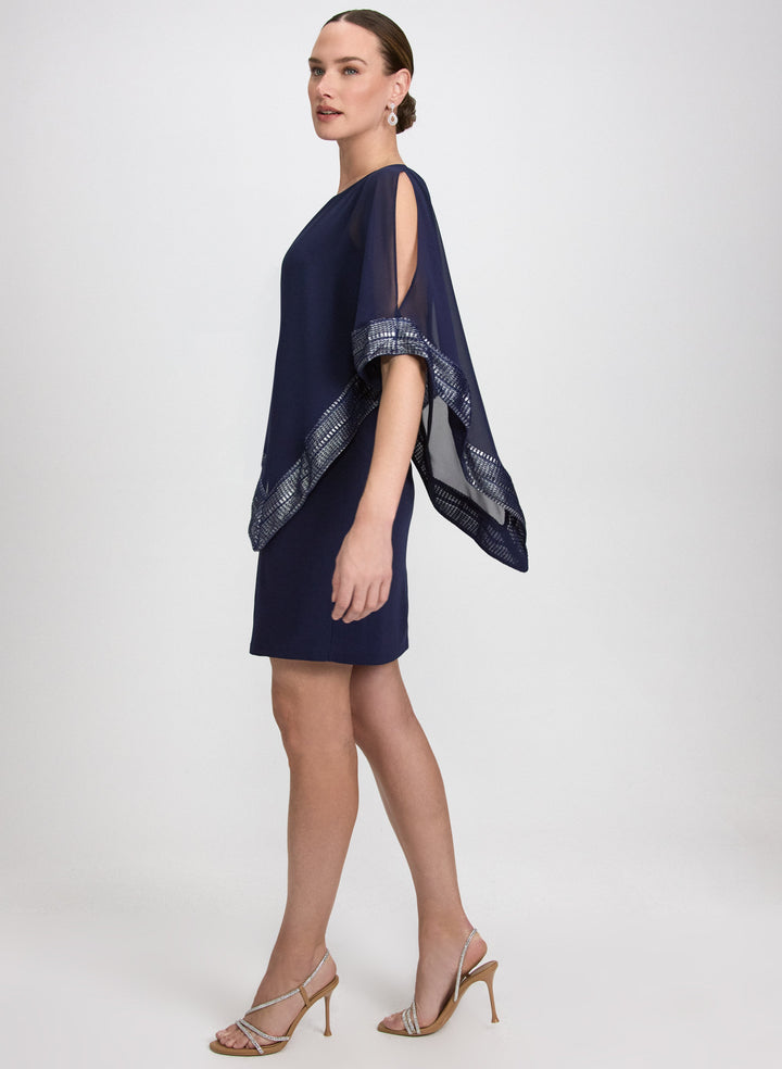 Chiffon Overlay Dress