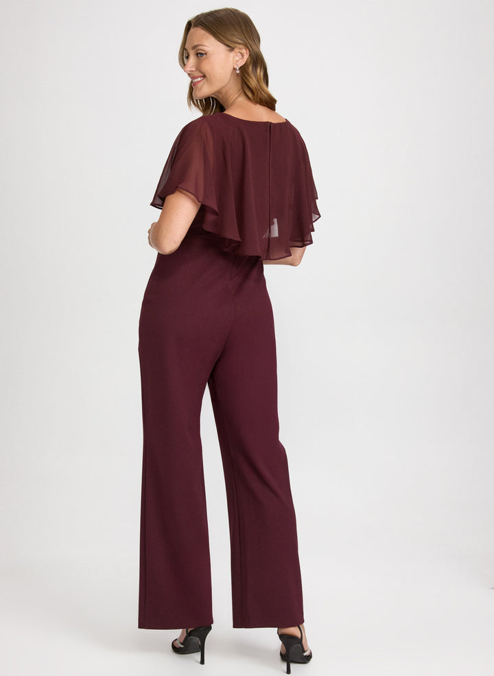 Flounce Front Jumpsuit