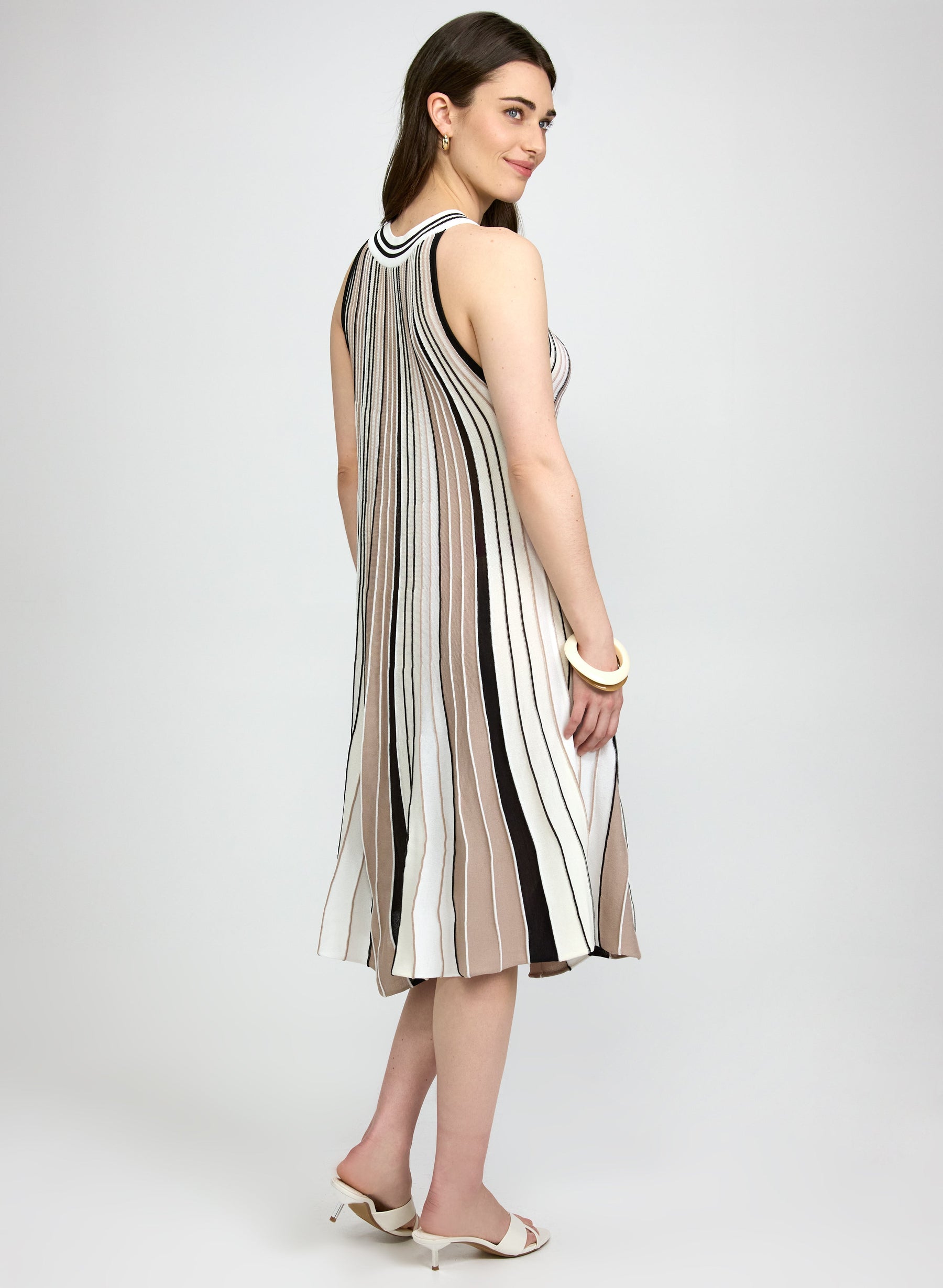 Stripe Print Dress