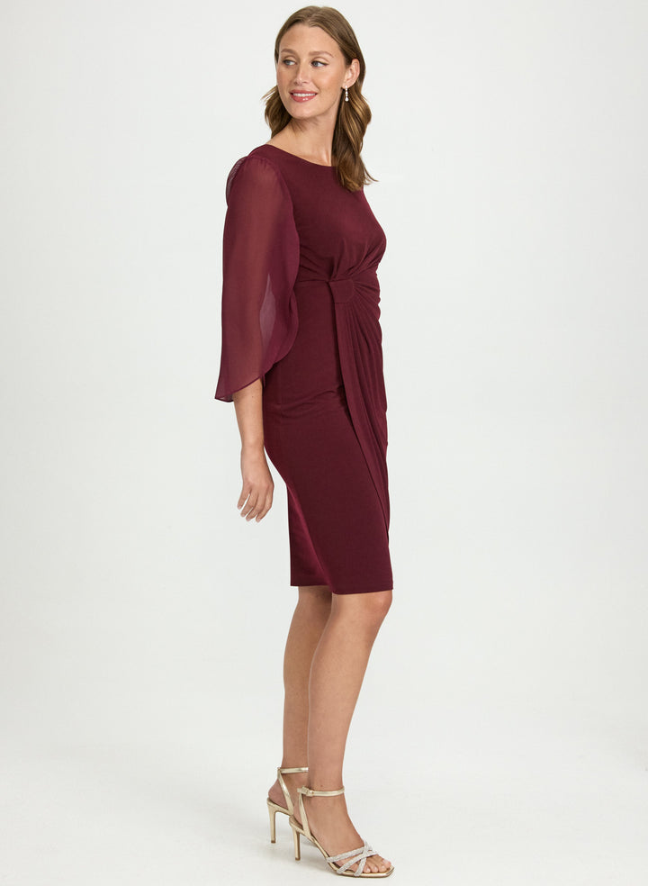 Gathered Jersey Dress