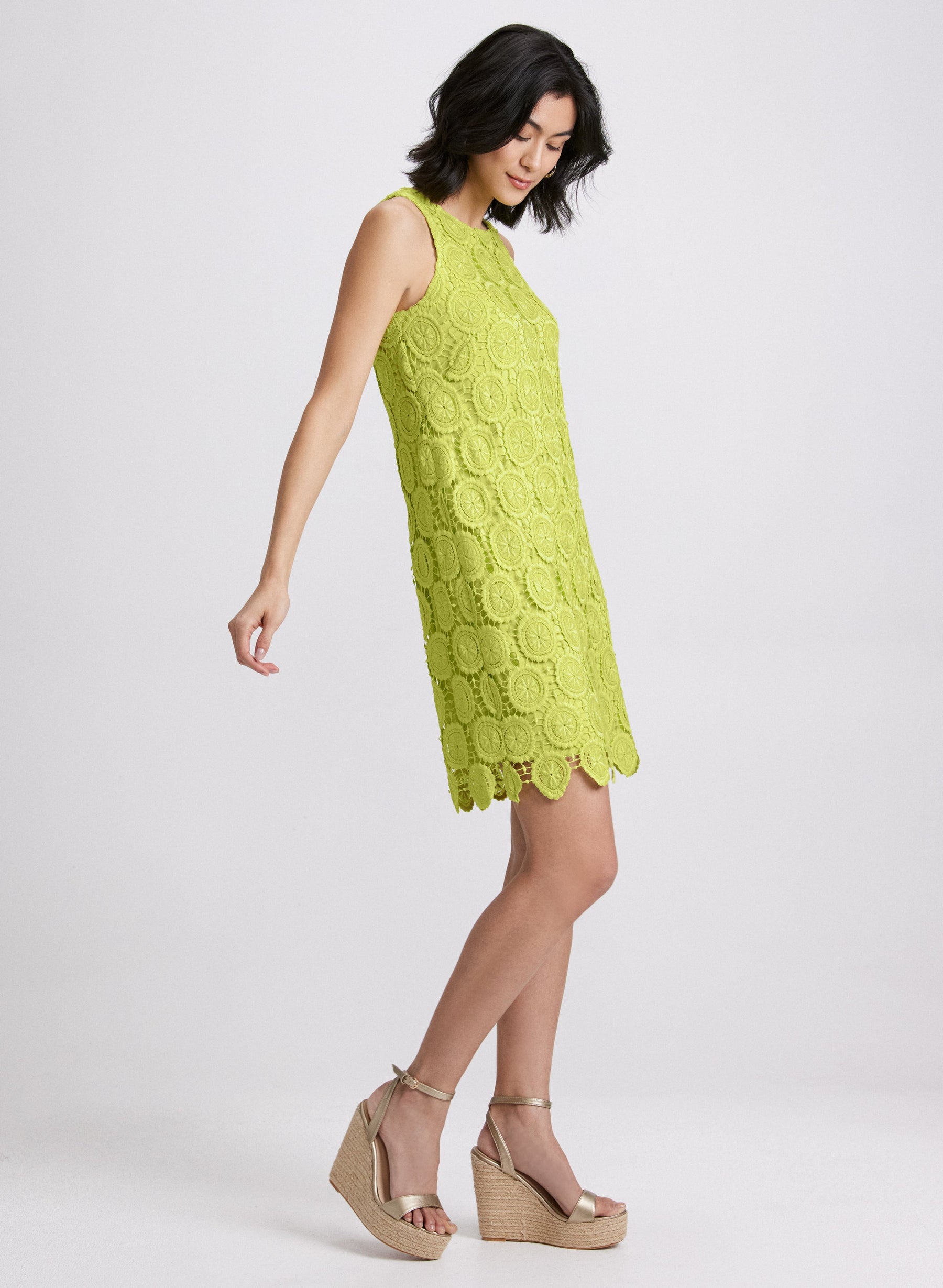 Sleeveless Crochet Dress