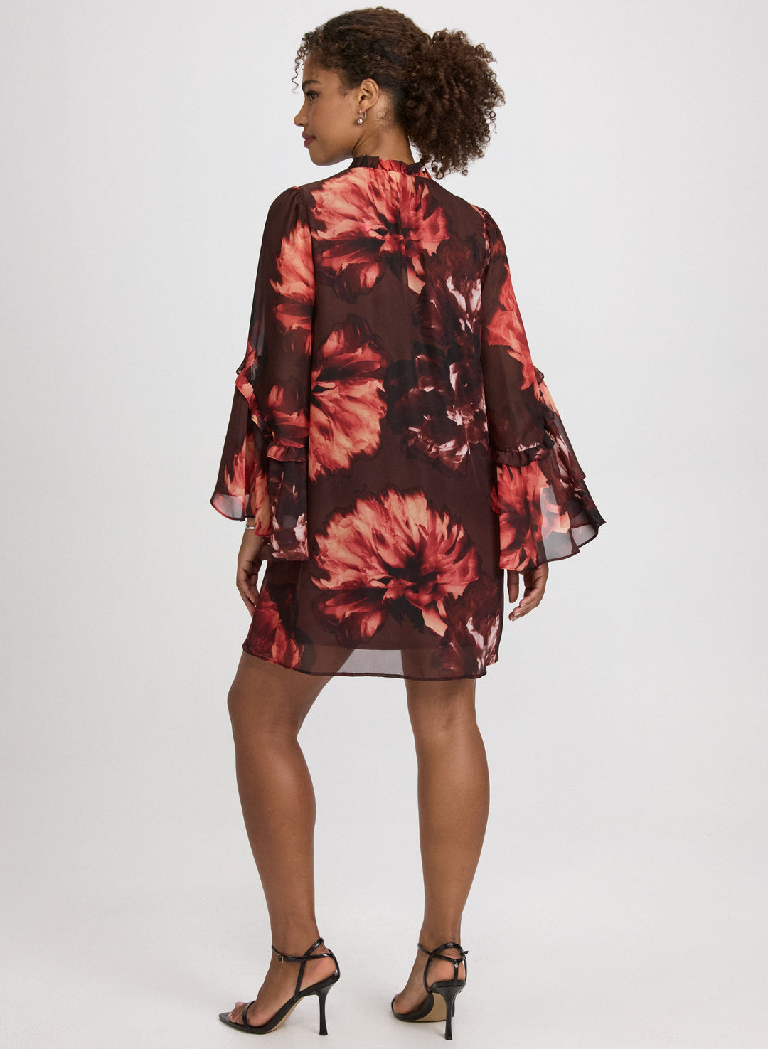 Floral Bell Sleeve Dress