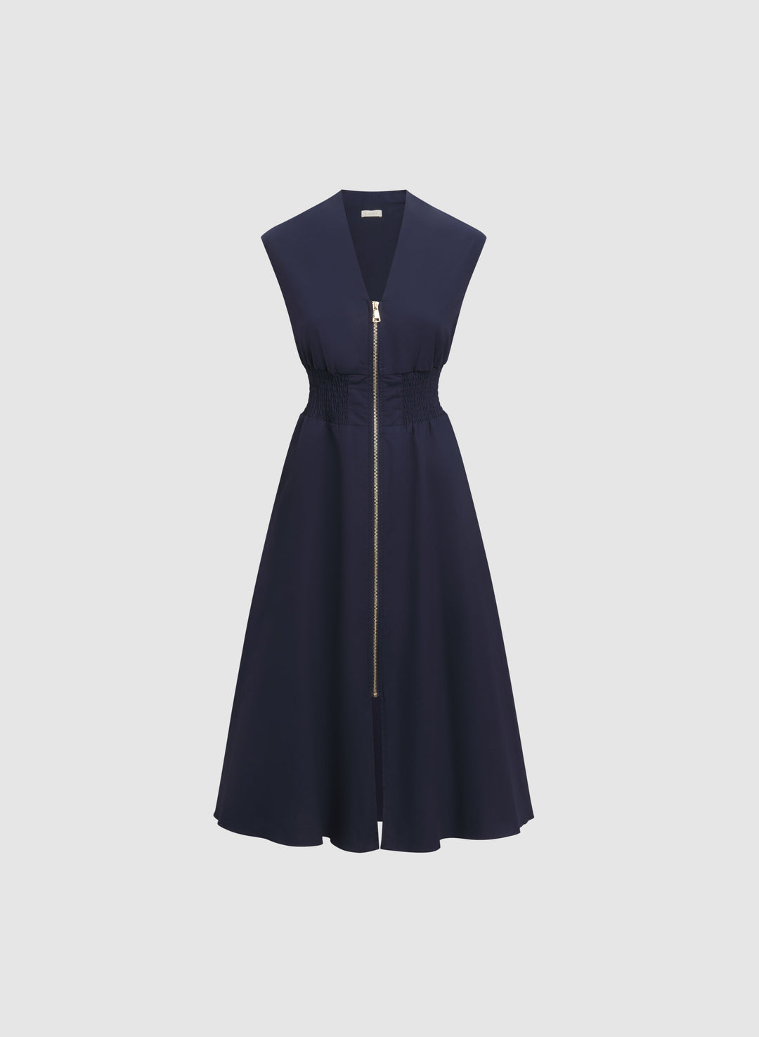Zip Fit & Flare Dress