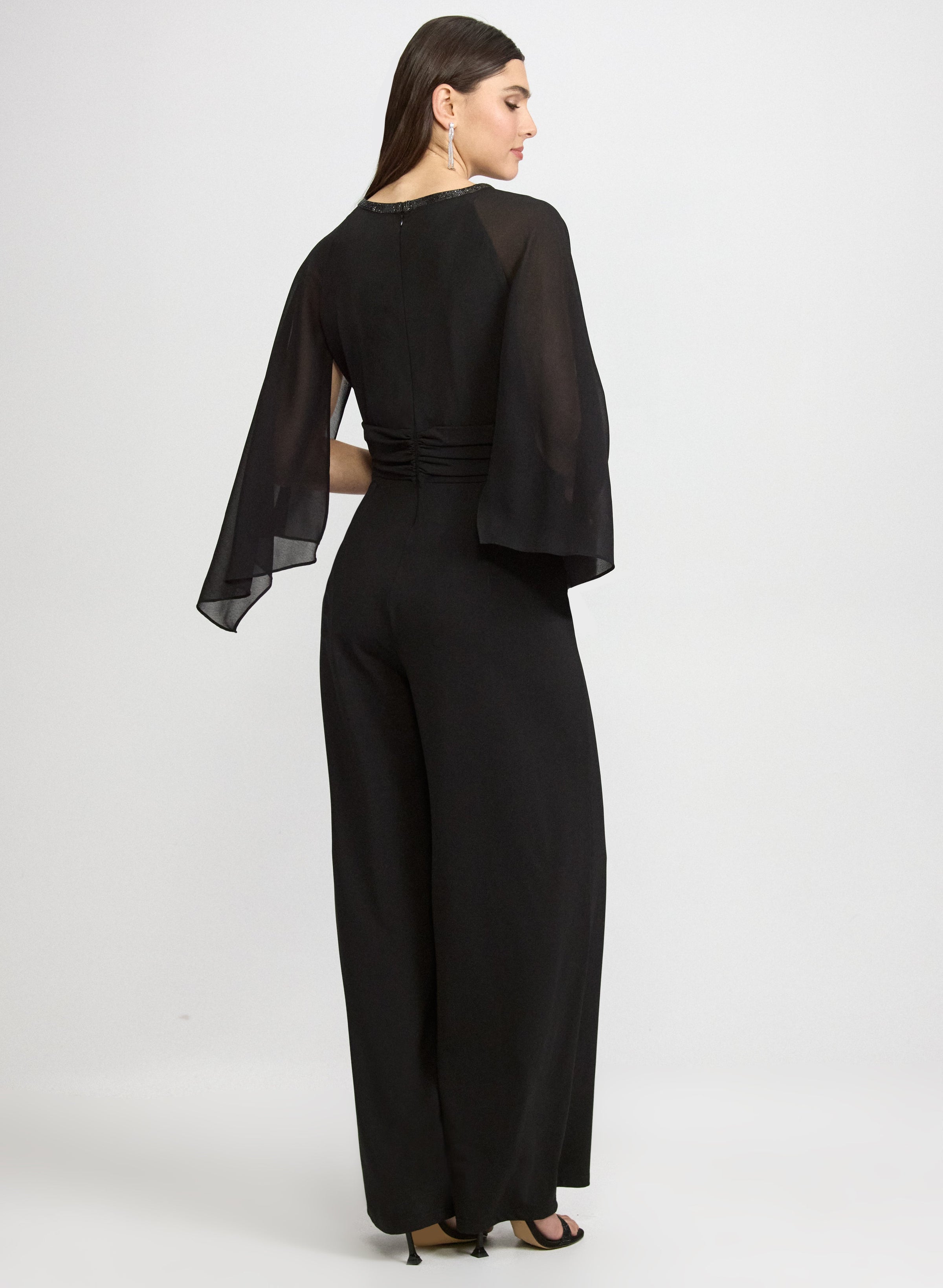 Wide-Leg Jersey Jumpsuit
