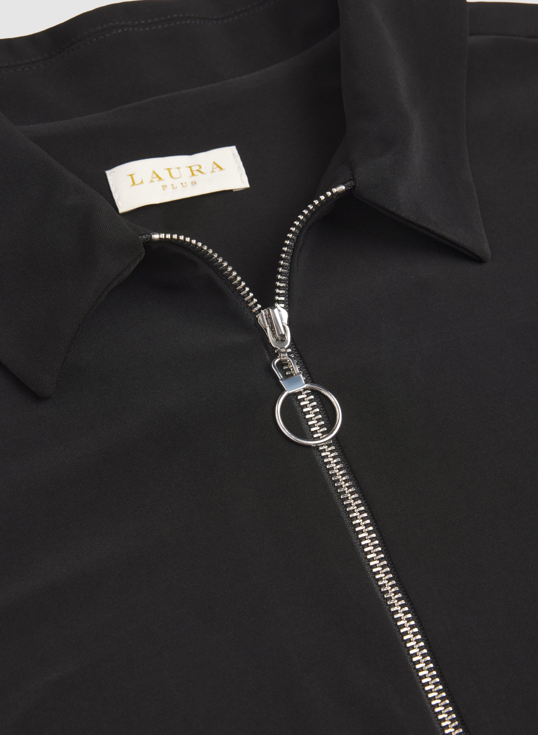 Half-Zip Jersey Dress