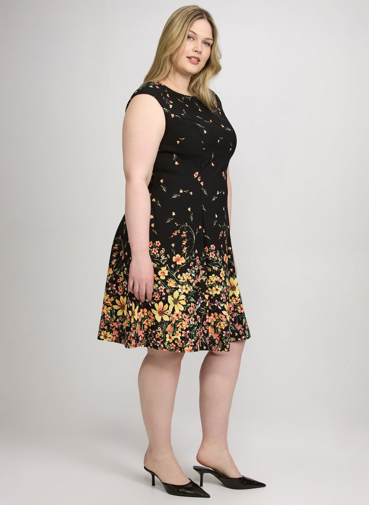 Fit & Flare Floral Dress