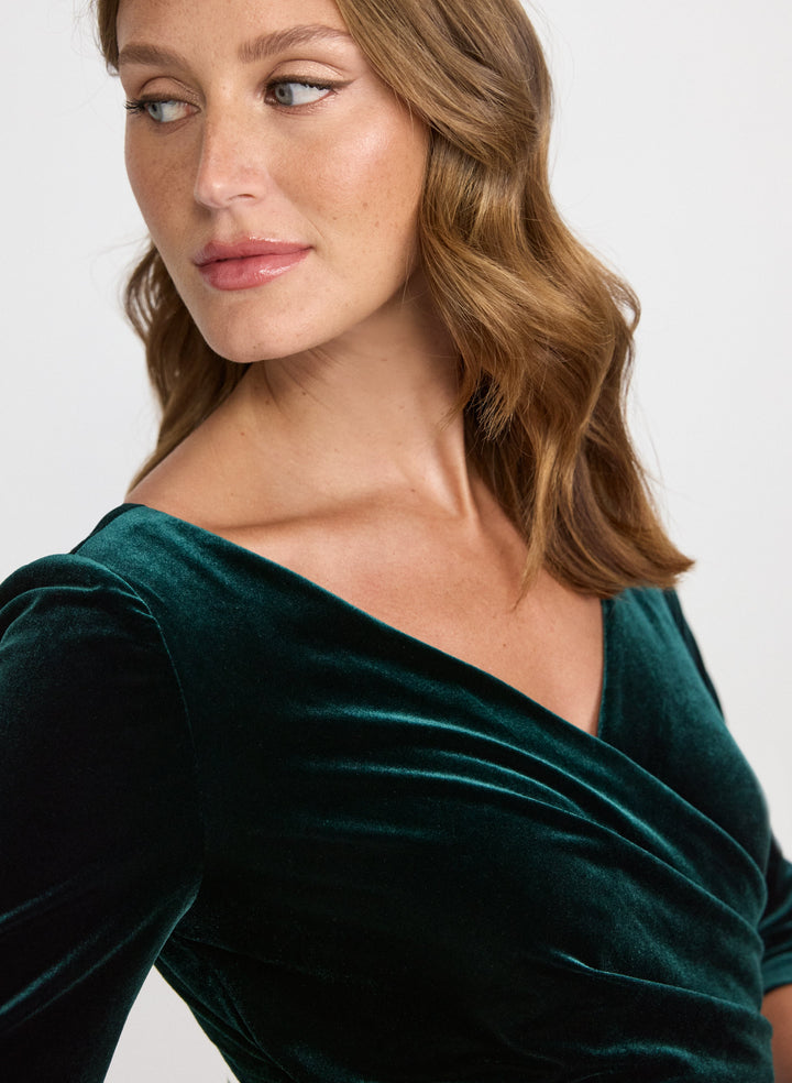 Fitted Velvet Dress