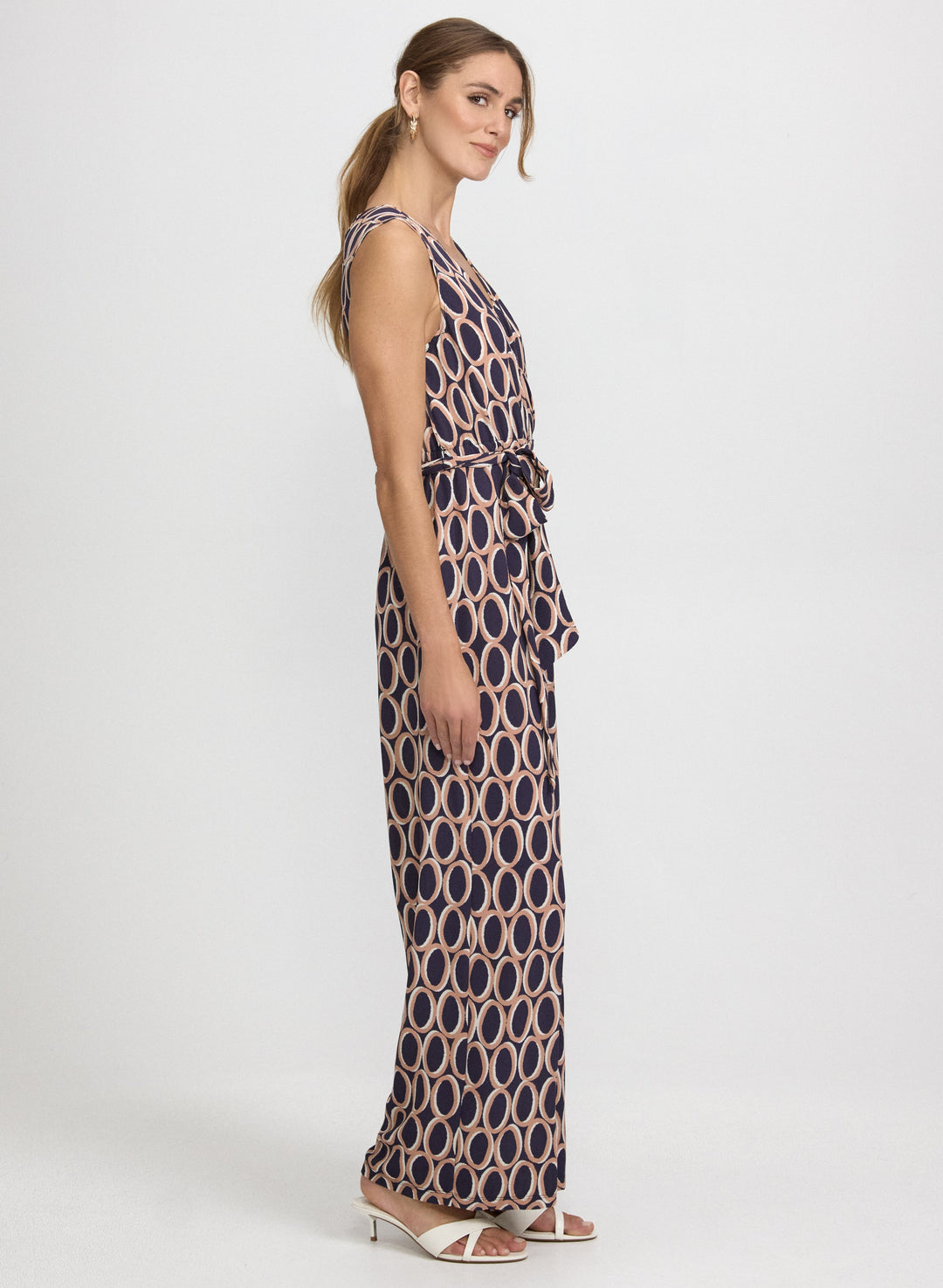 Geometric Print Jumpsuit