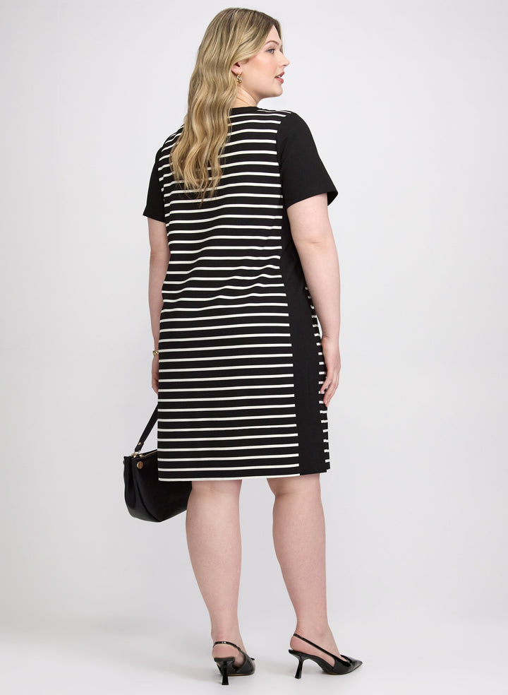 Striped T-Shirt Dress