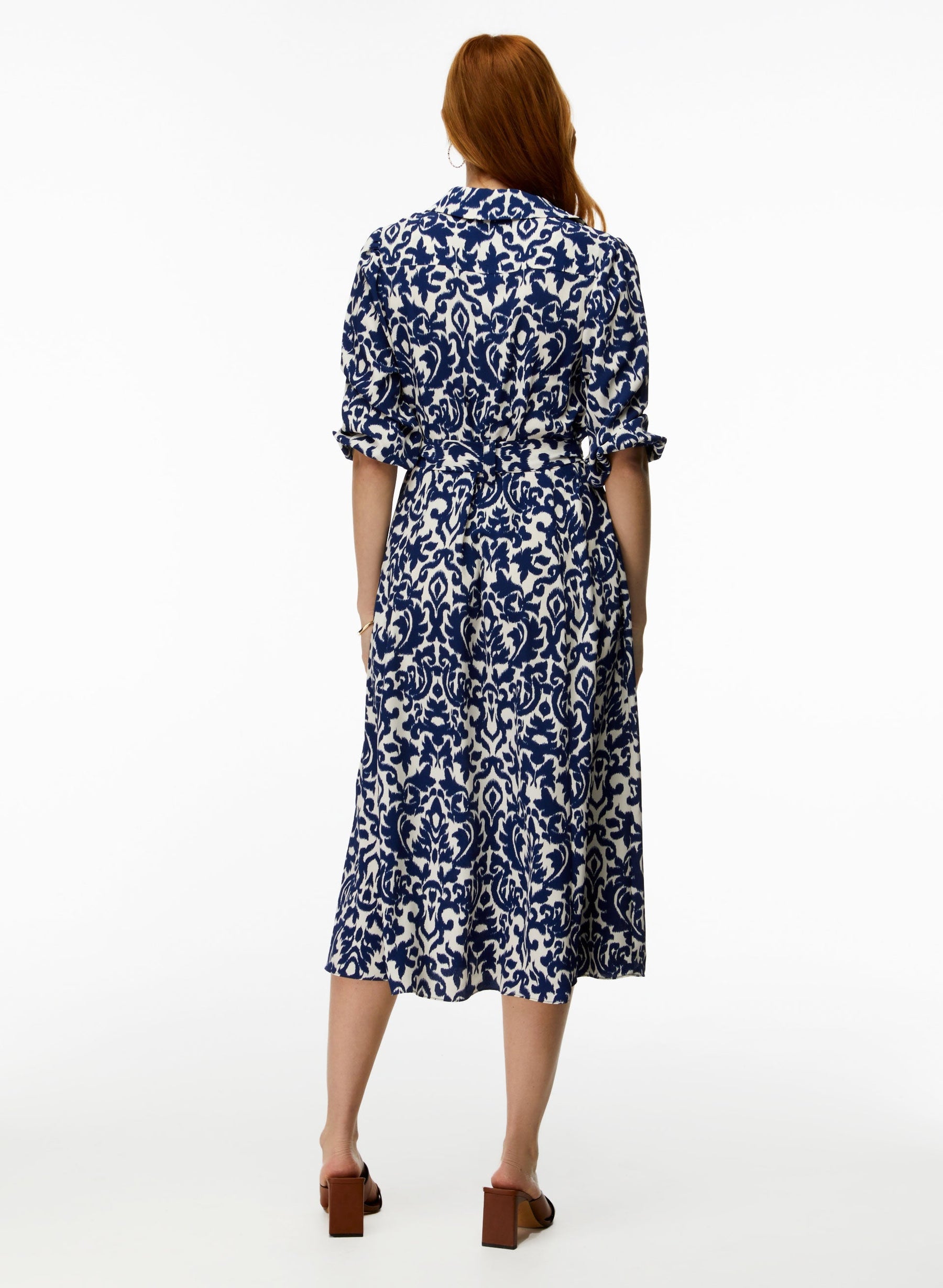 Paisley Print Dress