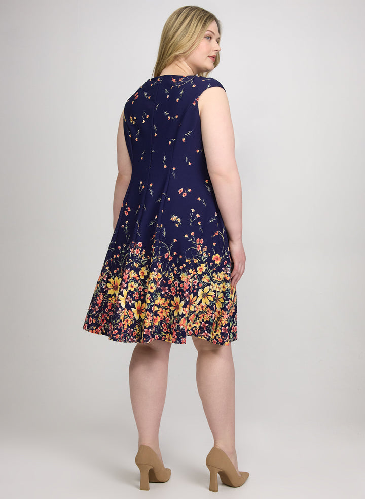 Fit & Flare Floral Dress