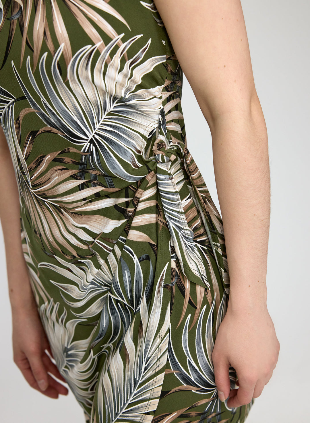 Tropical Print Dress