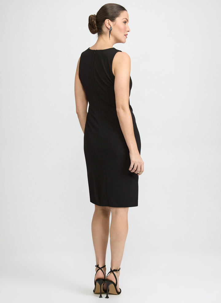 Fitted Rhinestone Detail Dress