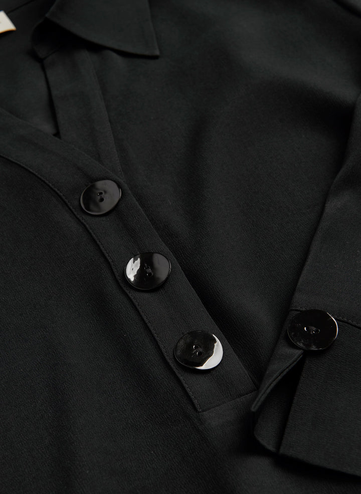 3/4 Sleeve A-Line Dress