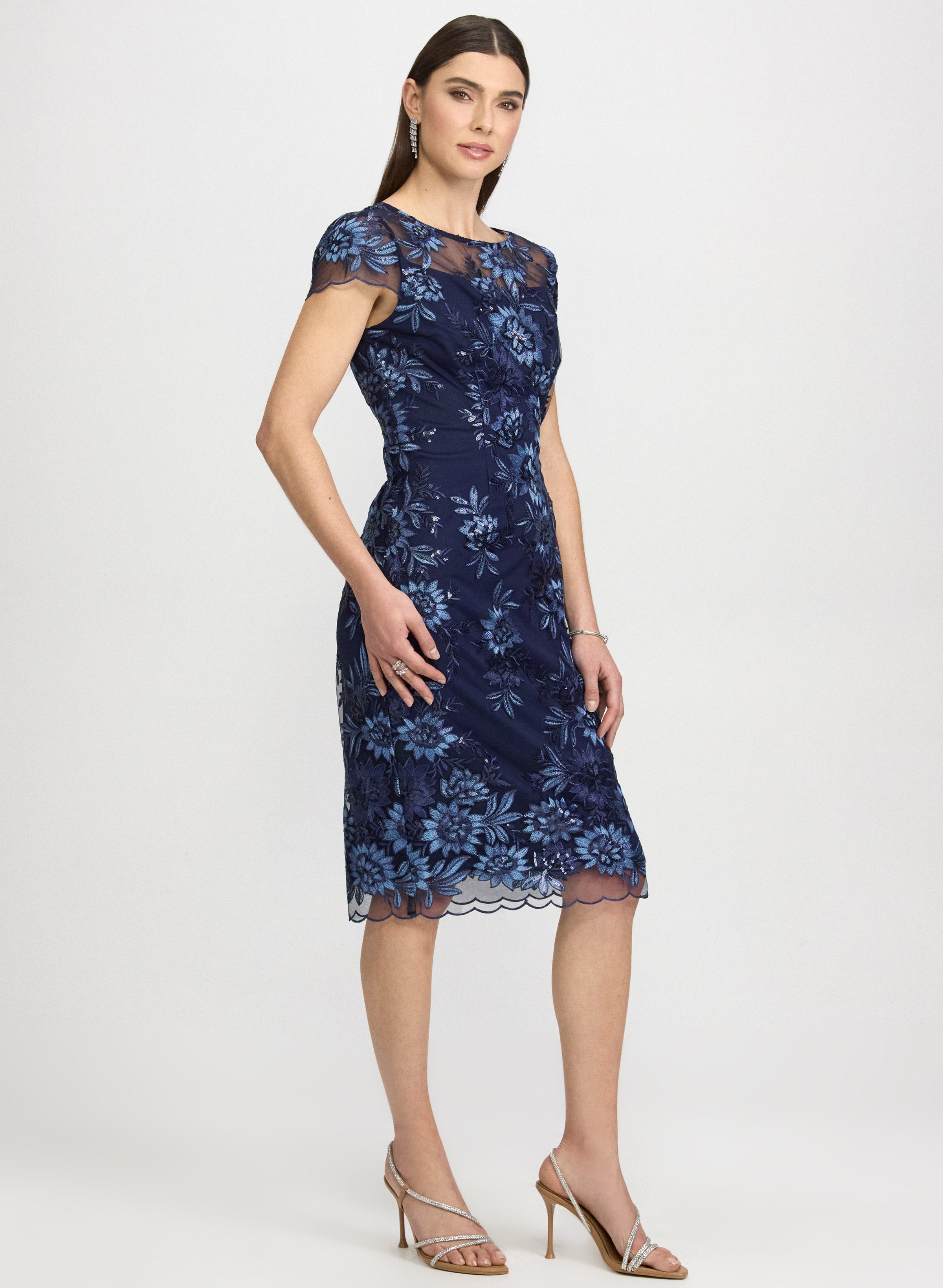 Floral Embroidered Dress
