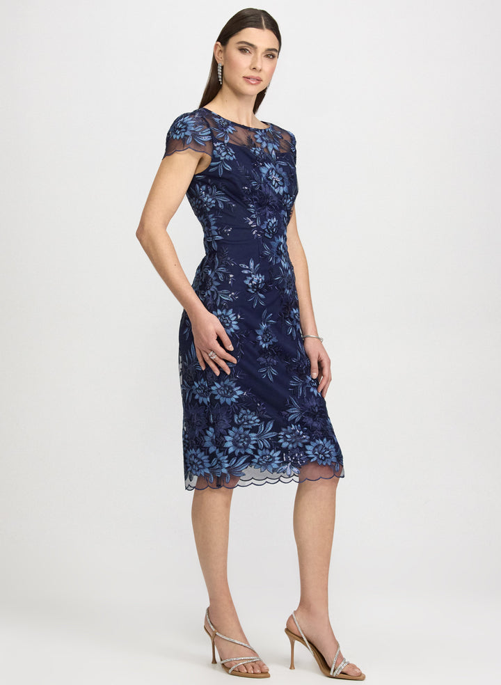 Floral Embroidered Dress