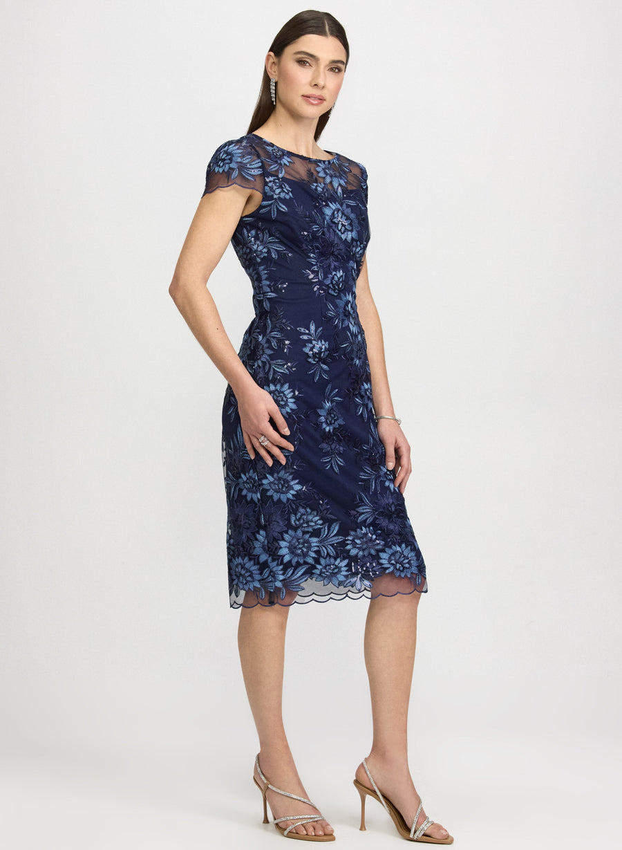 Floral Embroidered Dress