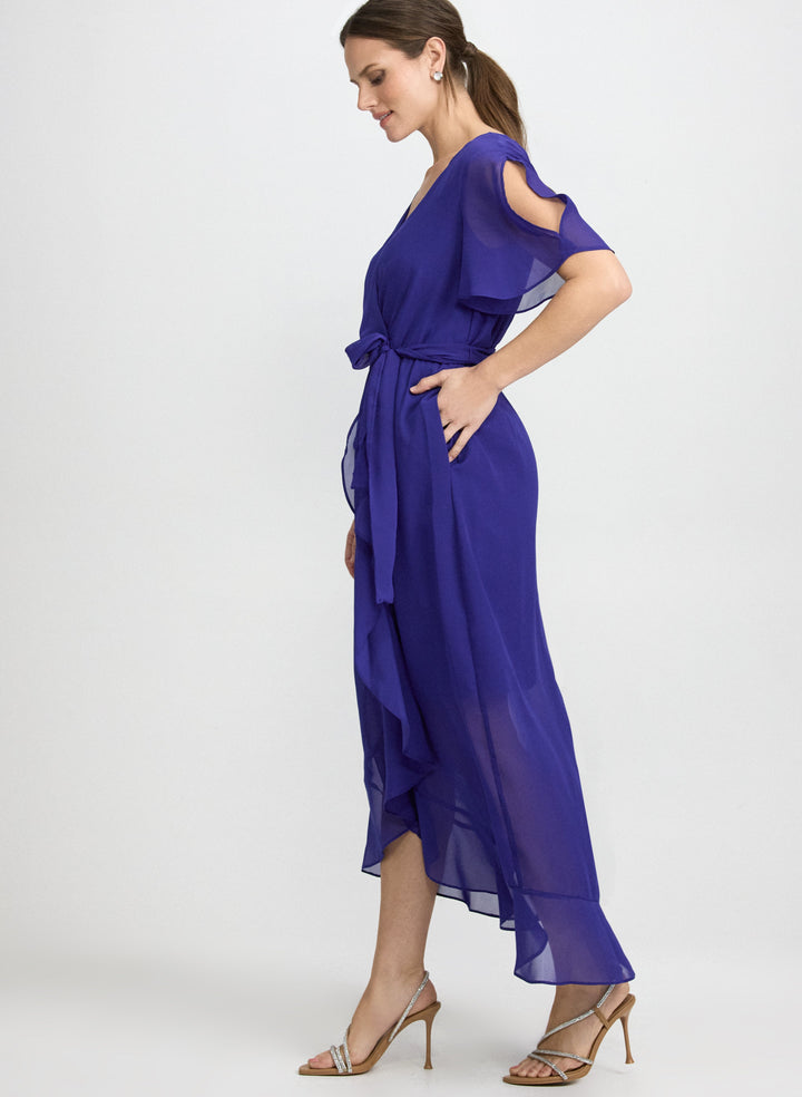 Chiffon Wrap Dress