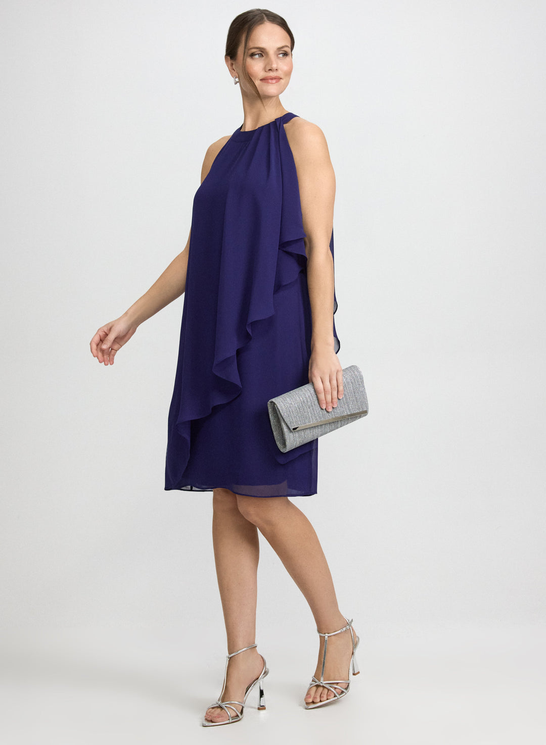 Chiffon A-Line Dress