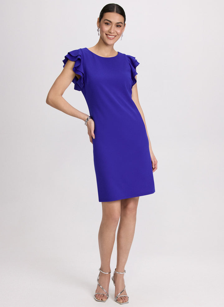 Ruffle Sleeve Dress
