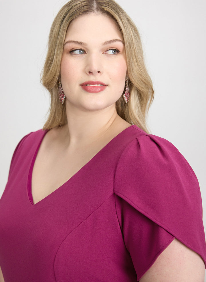 Tulip Sleeve Dress