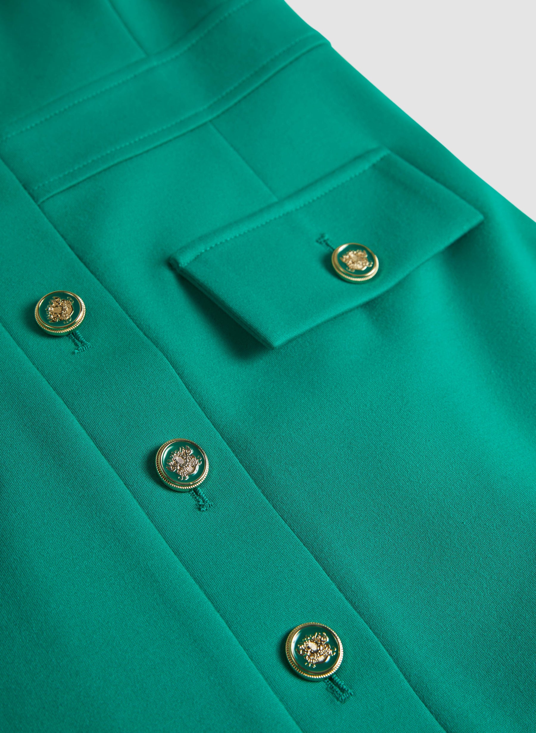 Button-Down Sheath Dress