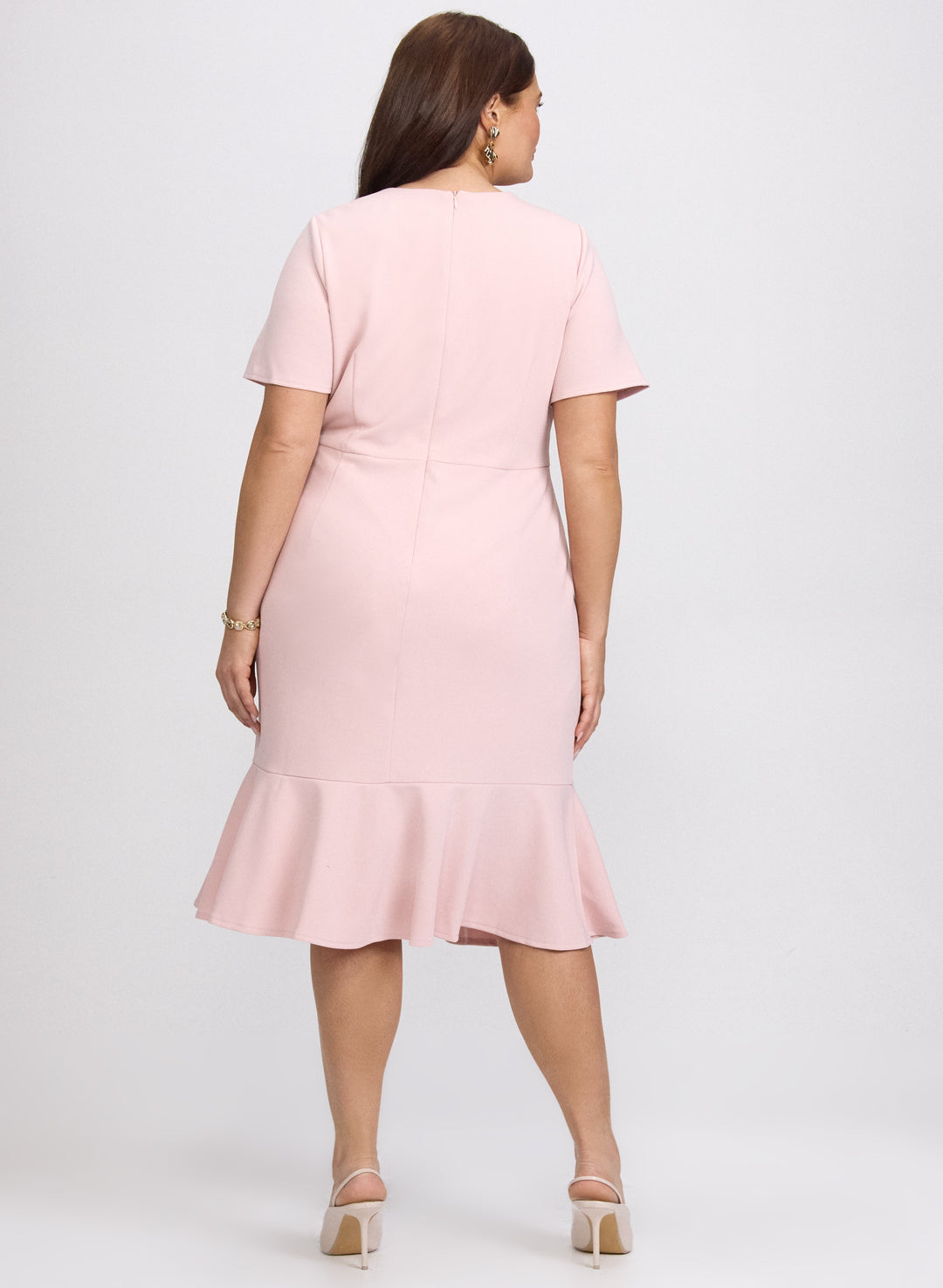 Flared Hem Dress