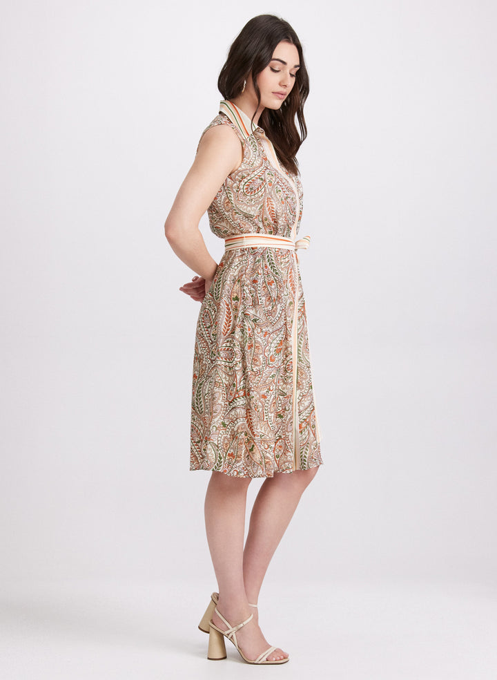 Paisley Shirt Dress