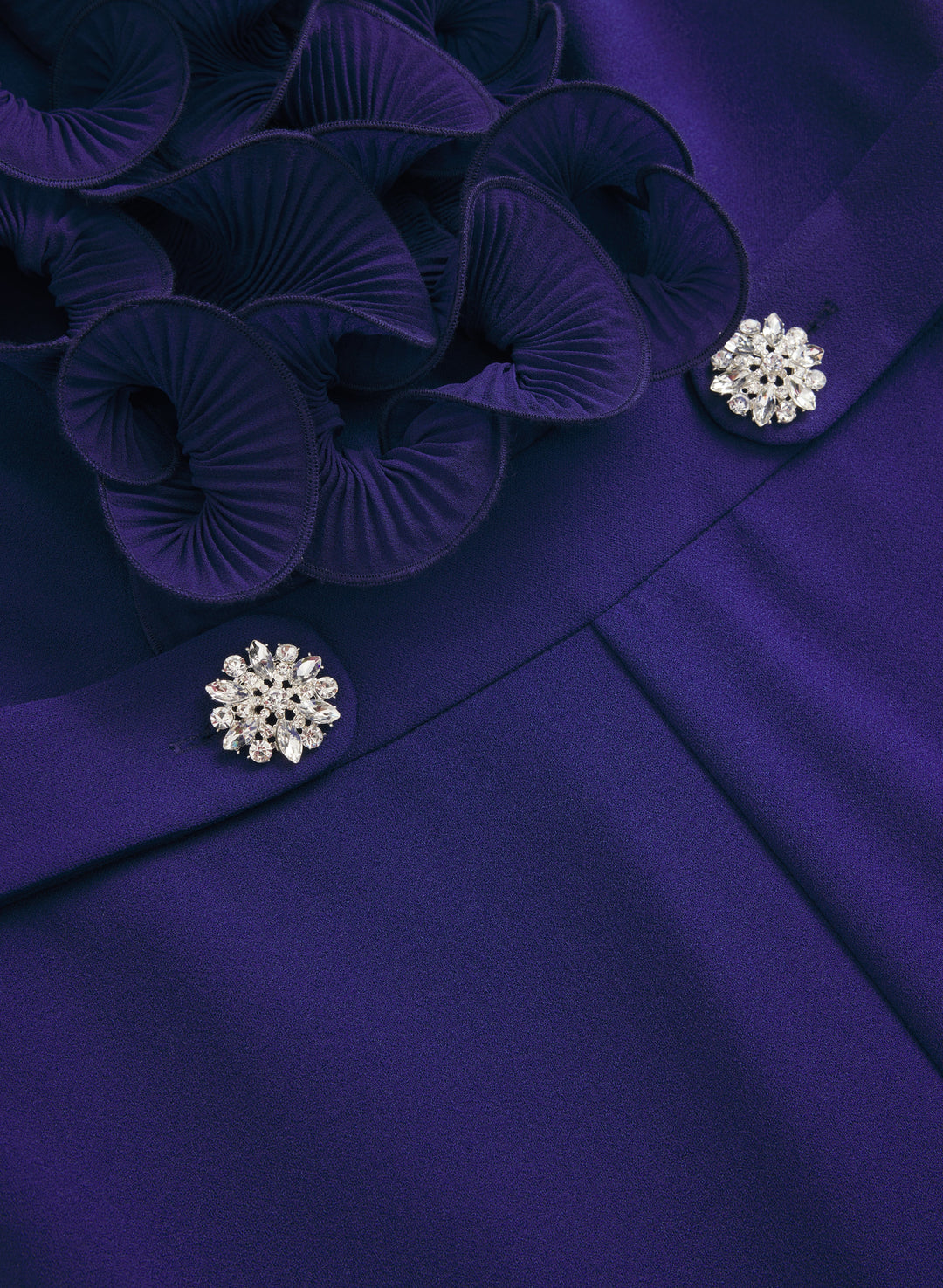 Organza Ruffle Detail Jumpsuit
