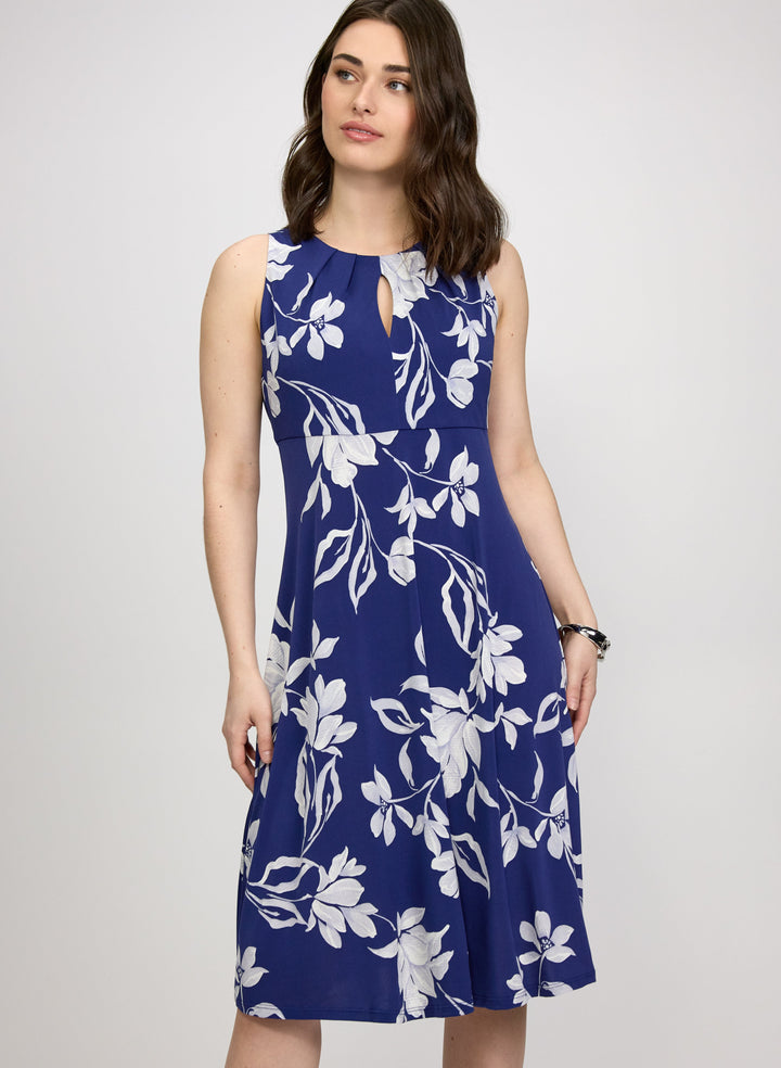 Floral Jersey Midi Dress