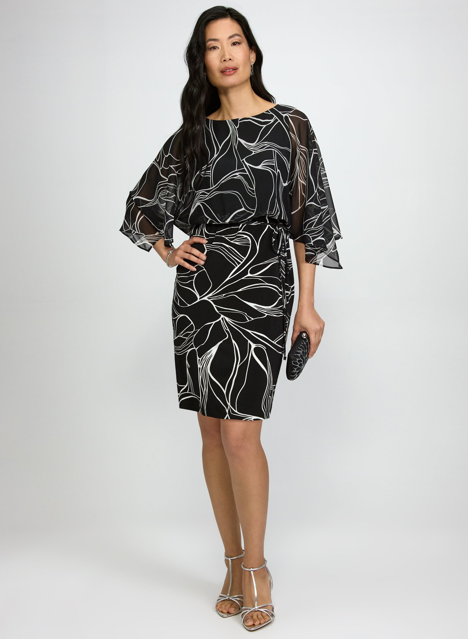 Leaf Print Dress