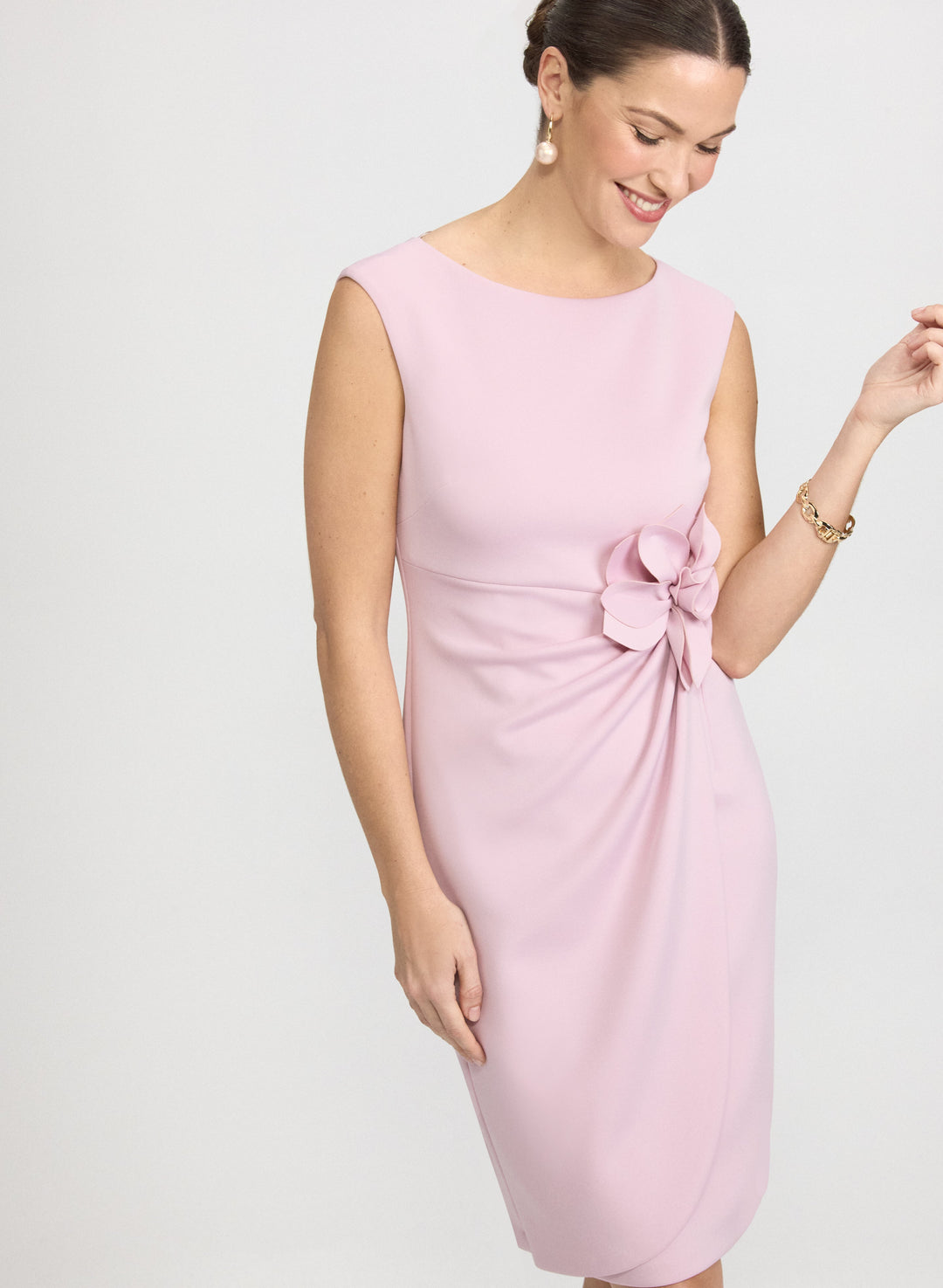 3D Floral Detail Dress