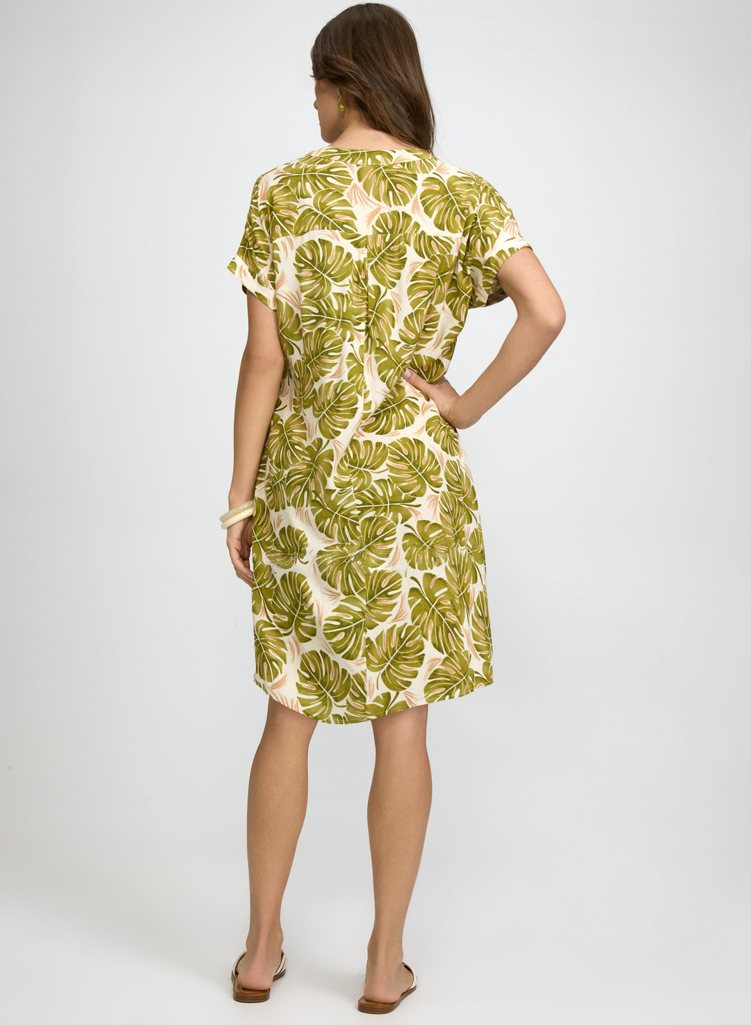 Palm Leaf Dress