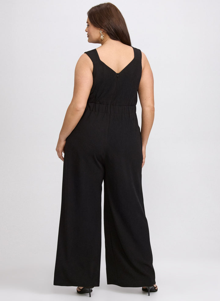Tie-Waist Jumpsuit