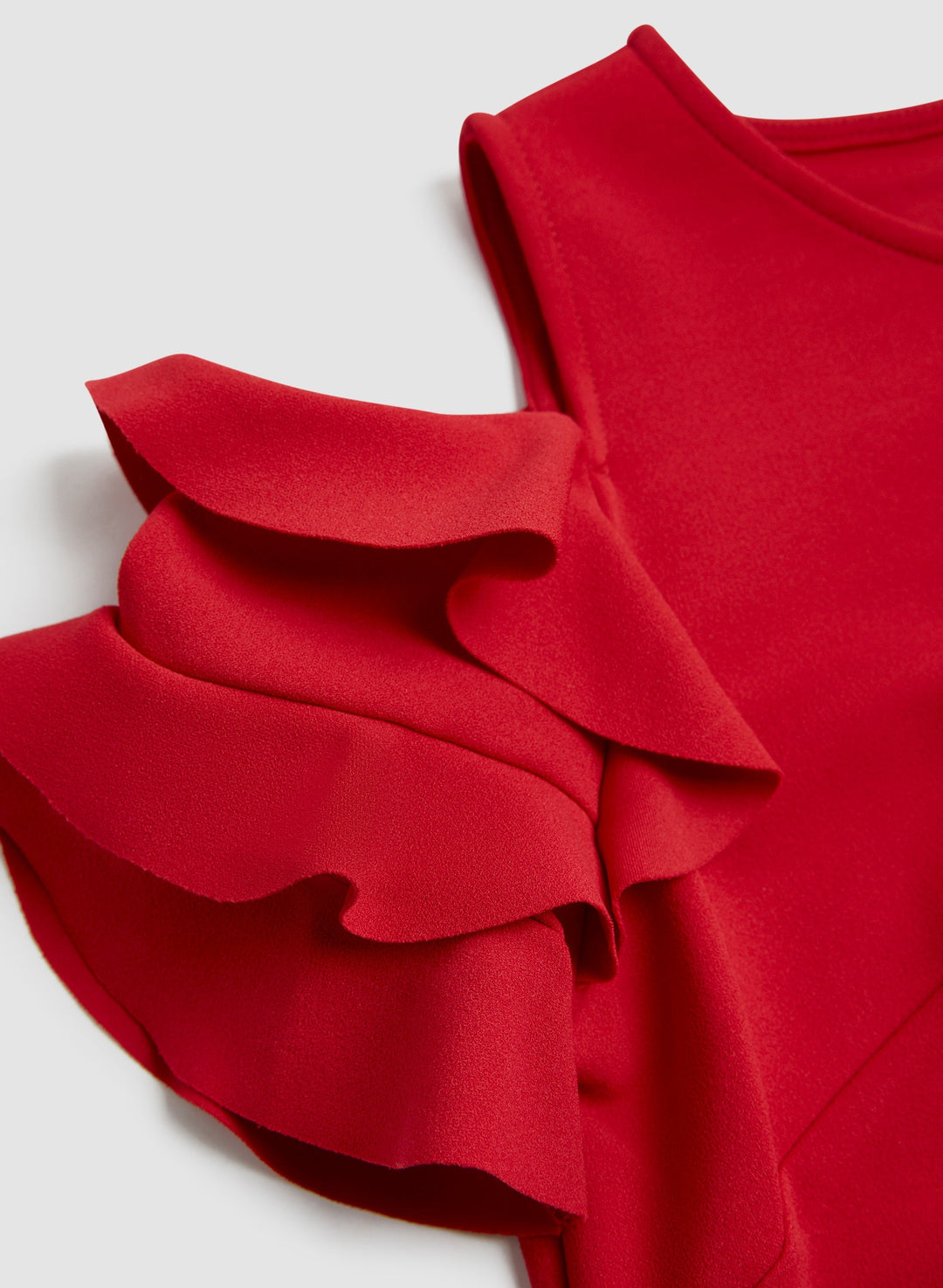 Ruffle Detail Day Dress