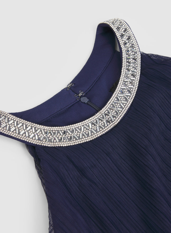 Tiered Mesh Dress