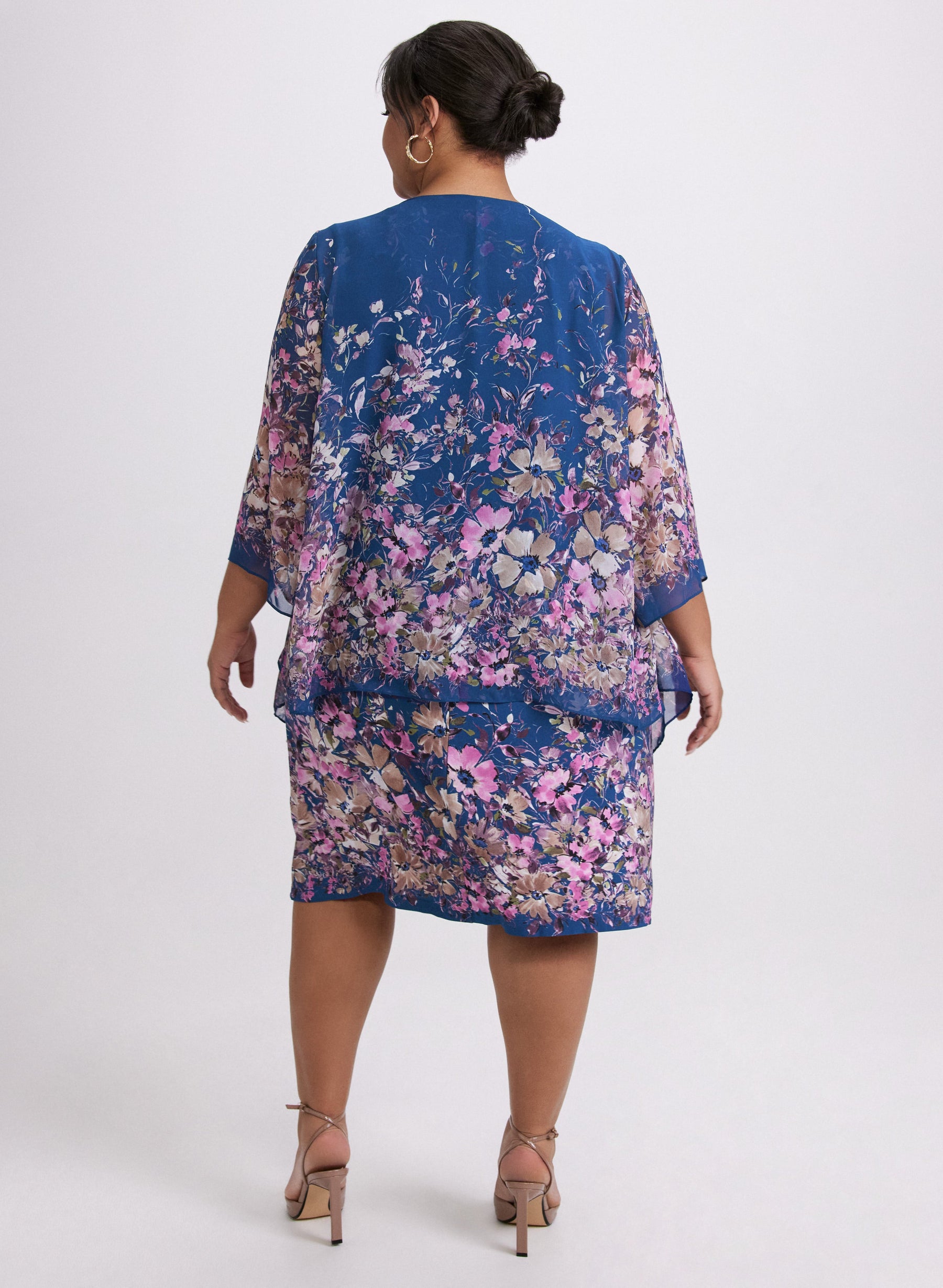 Floral Jacket & Dress Set