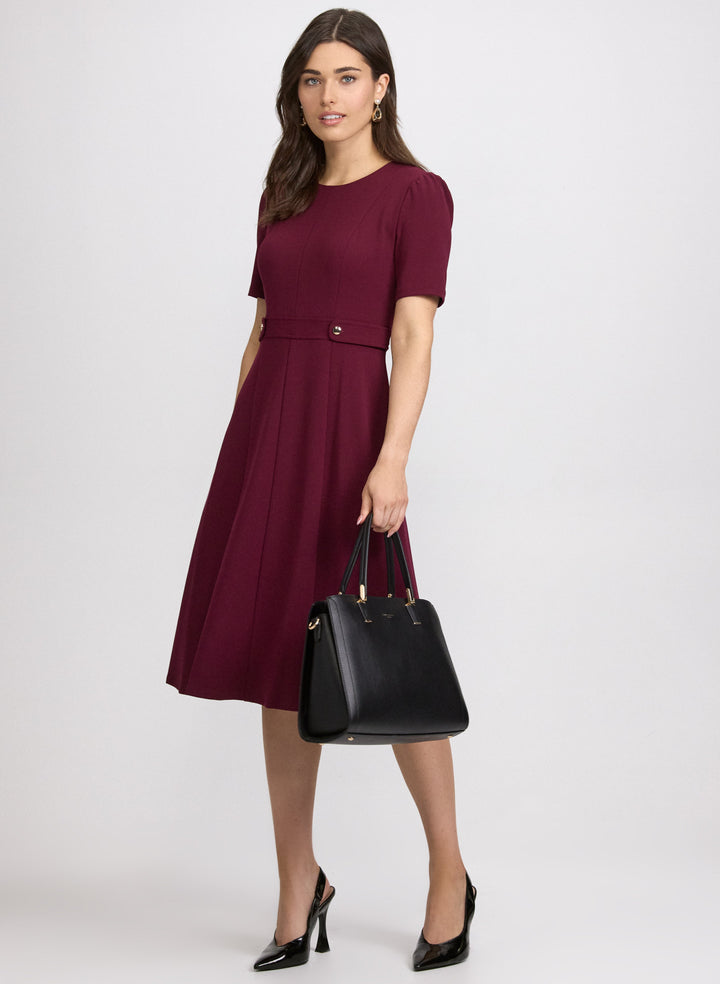 Fit & Flare Midi Dress