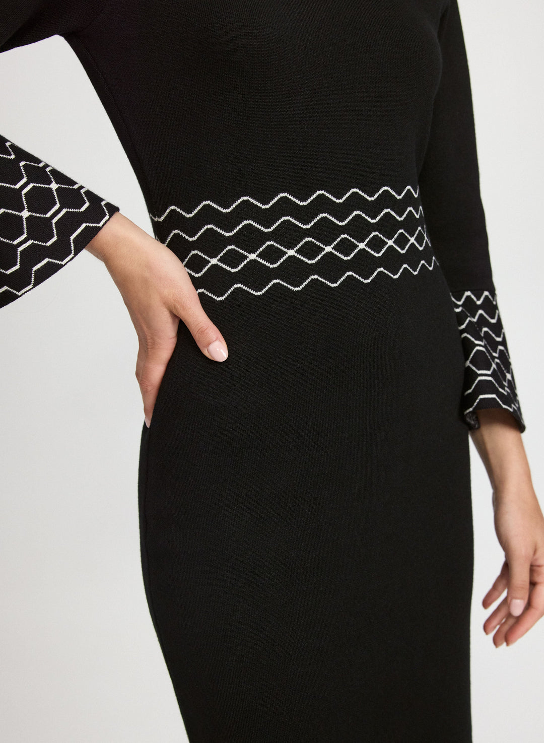 Scalloped Detail Dress