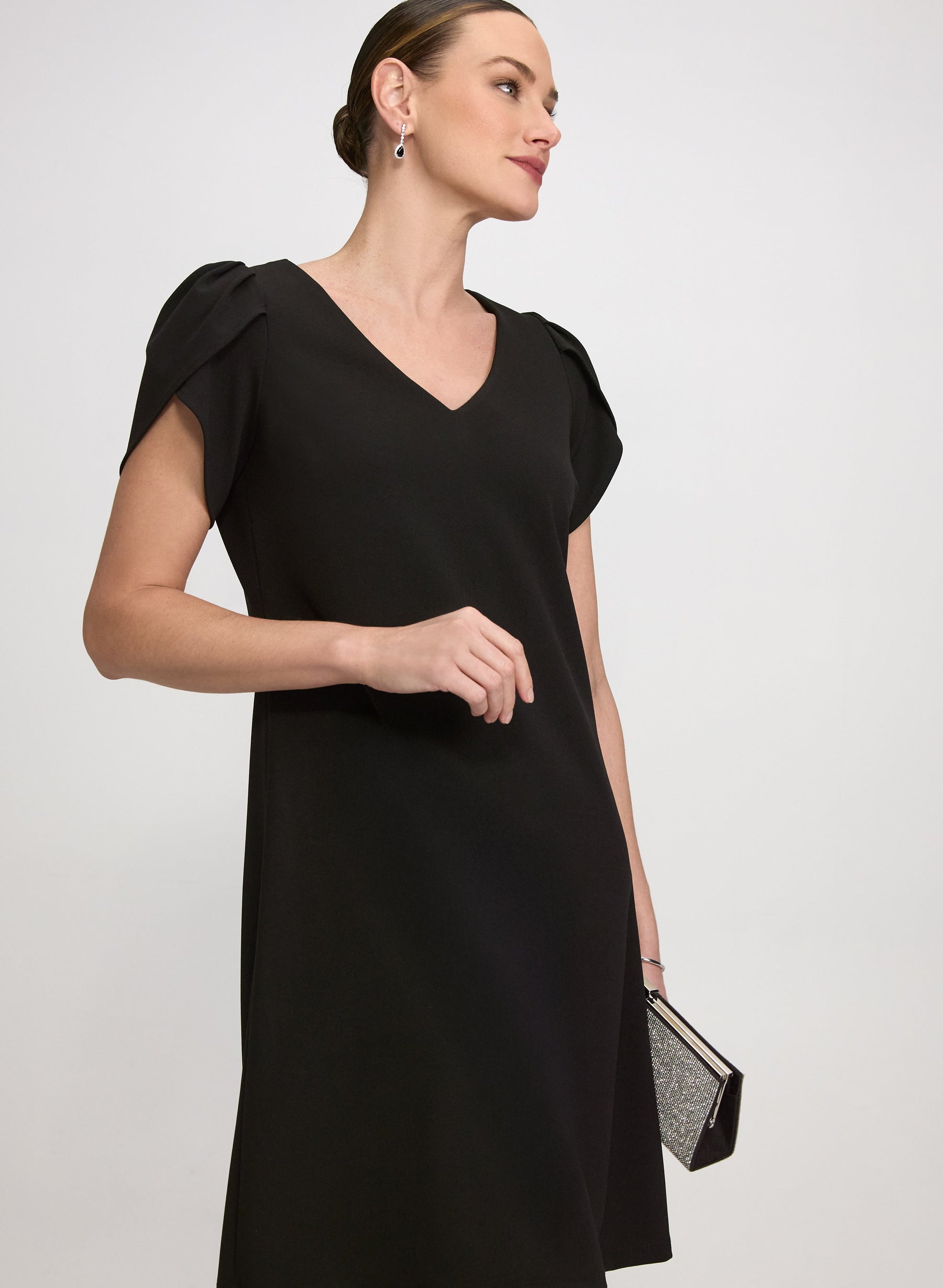 Scuba Crepe Dress