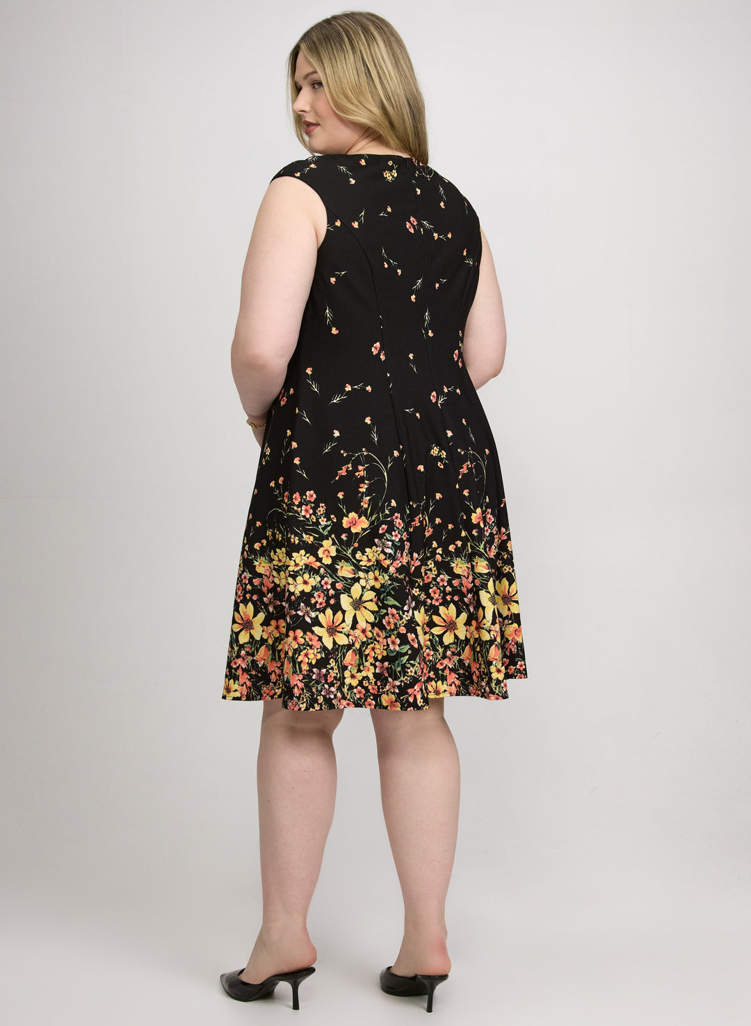 Fit & Flare Floral Dress