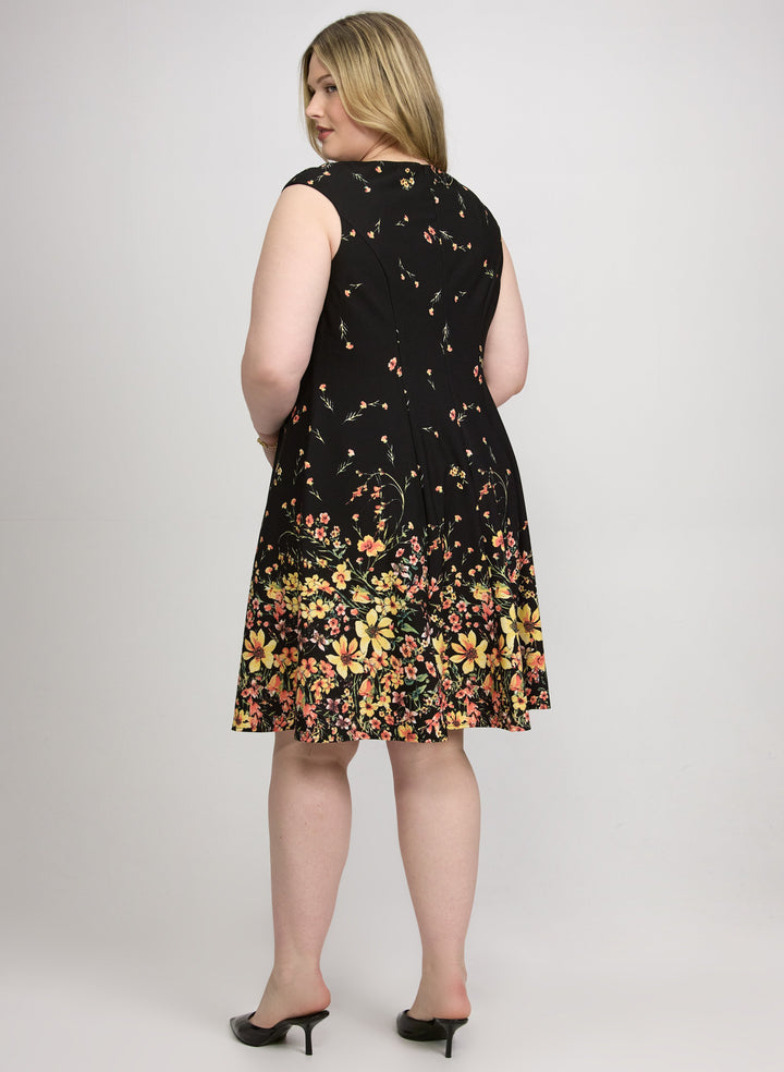 Fit & Flare Floral Dress