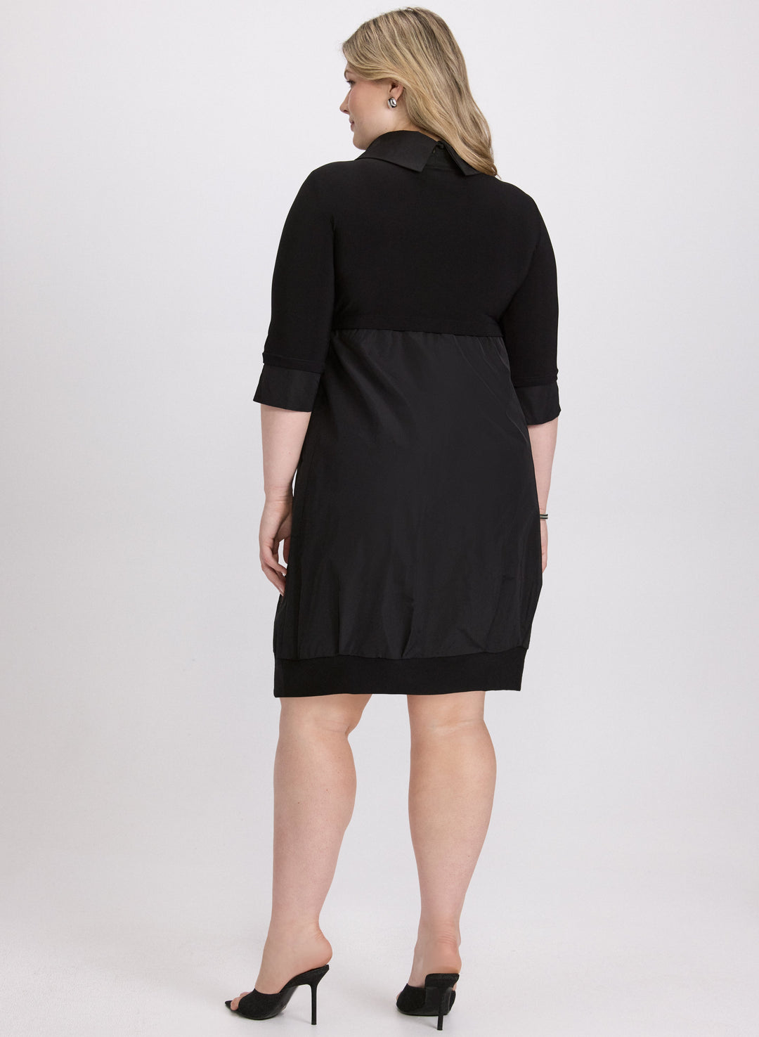 Joseph Ribkoff - Cowl Neck Bubble Dress