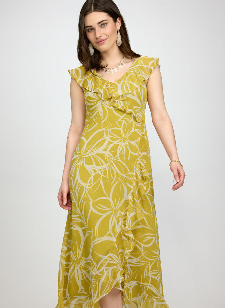 Floral Chiffon Dress
