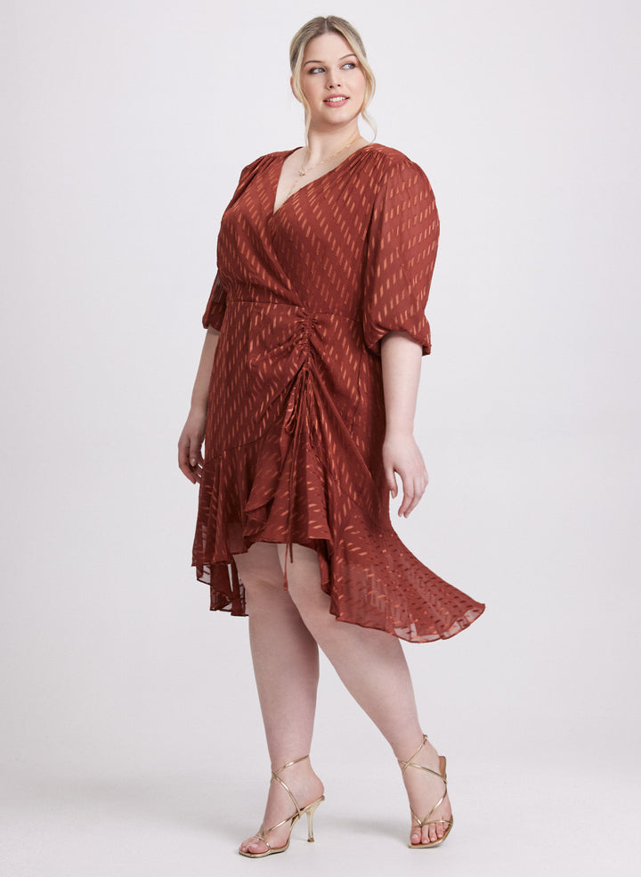 Satin Dot Dress