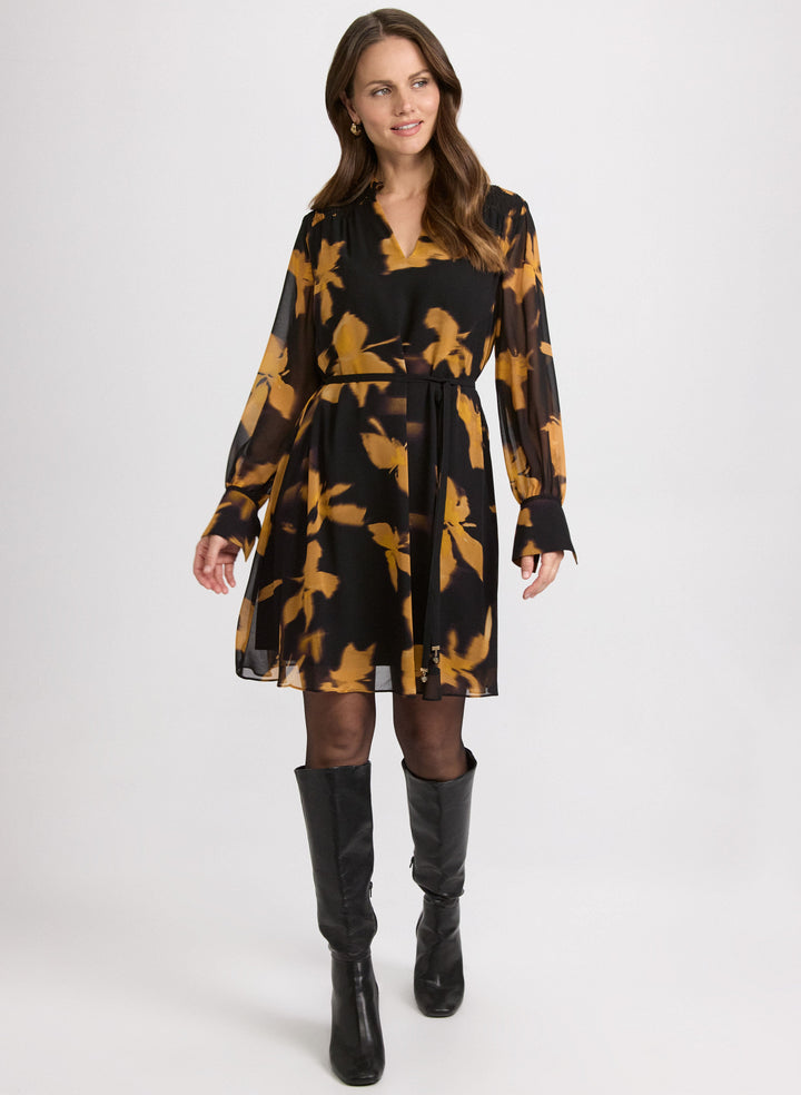 Floral Chiffon Dress