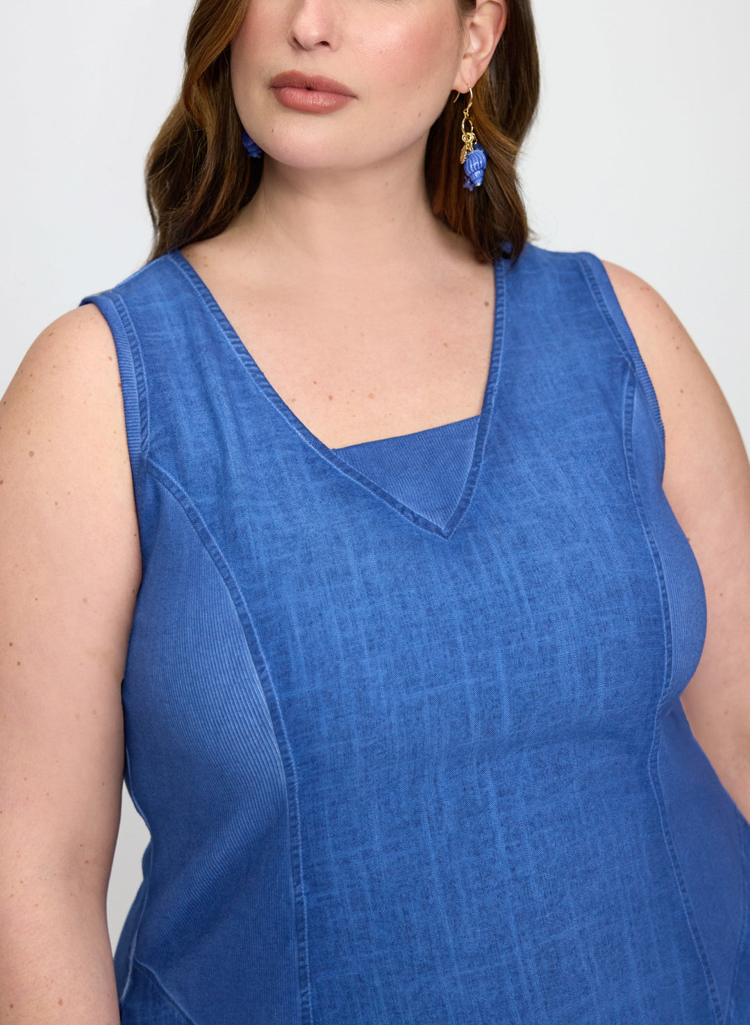 Sleeveless Fit & Flare Dress