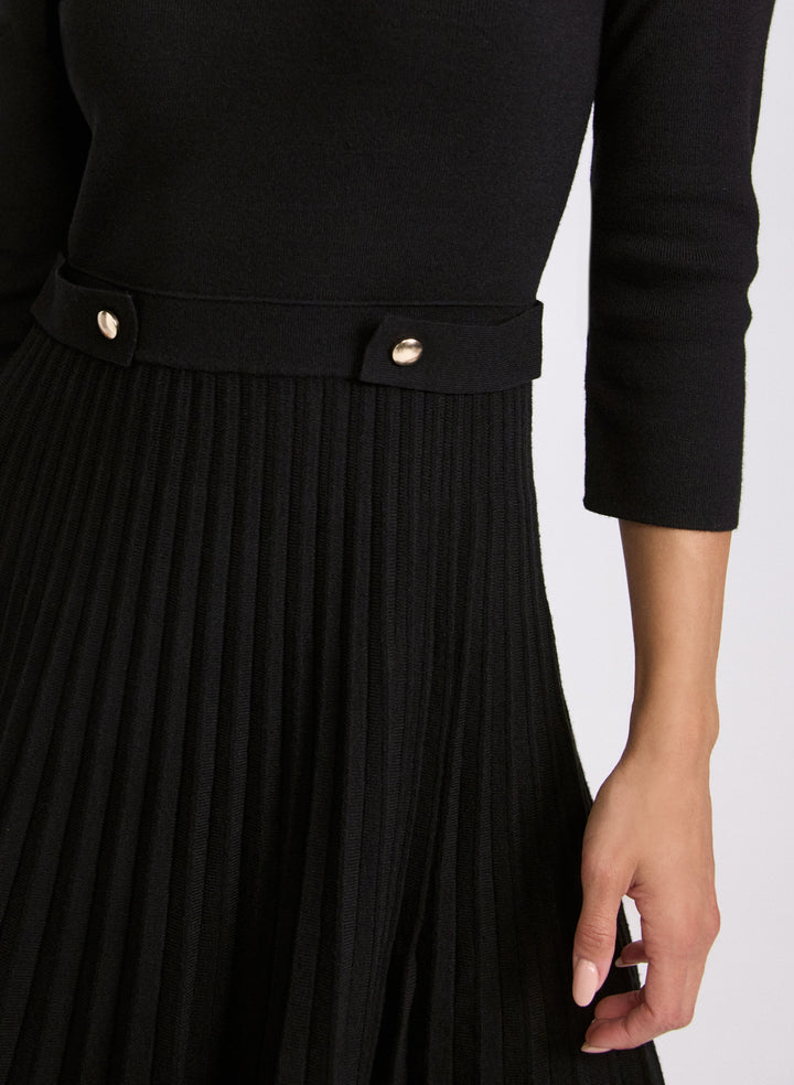 Fit & Flare Knit Dress
